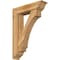 Ekena Millwork Imperial Traditional Rough Sawn Bracket w/ Offset Brace, Western Red Cedar, 8"W x 32"D x 44"H BKT0806X32X44IMP01RWR - alternate 1
